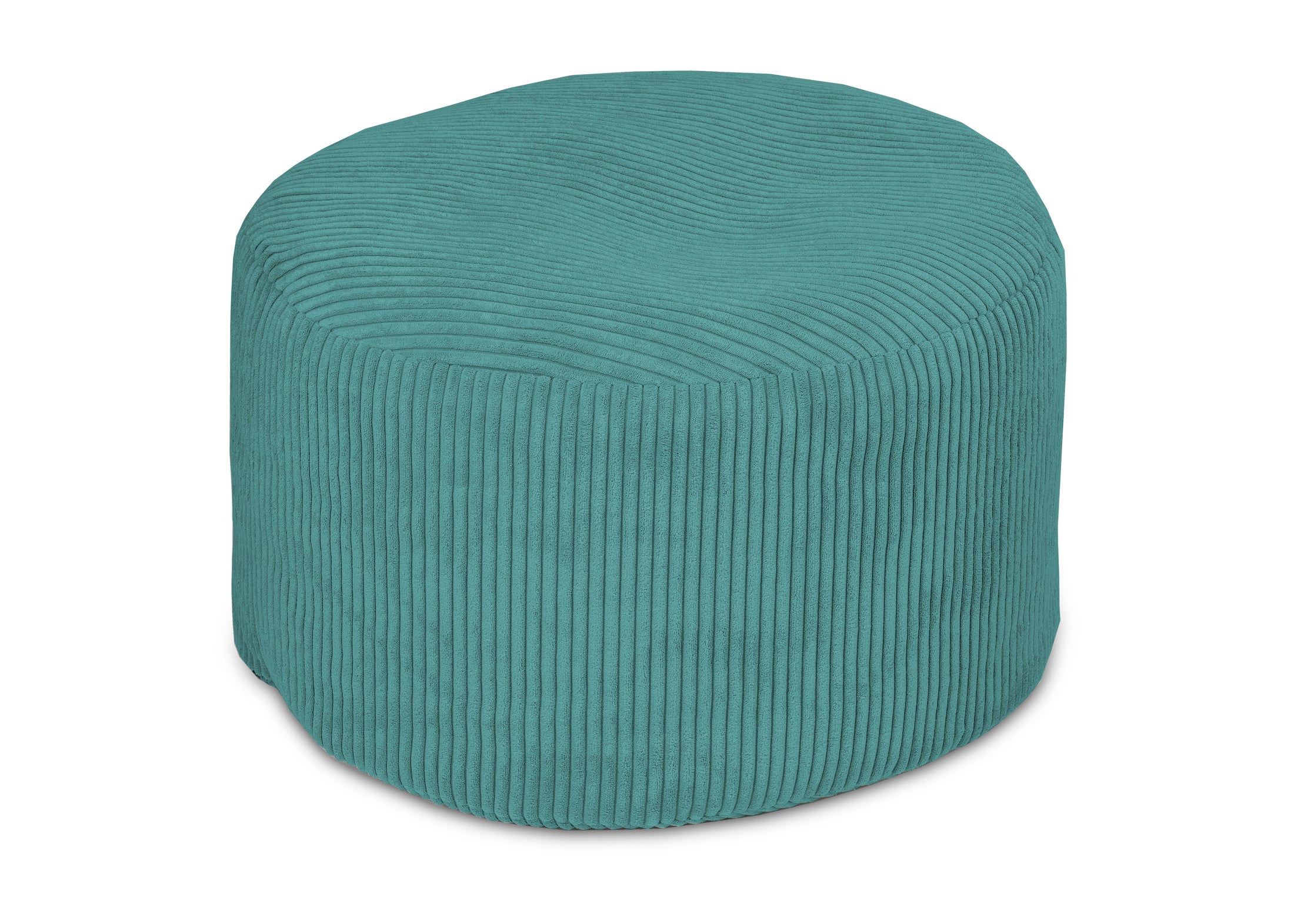 Round pouffe footrest