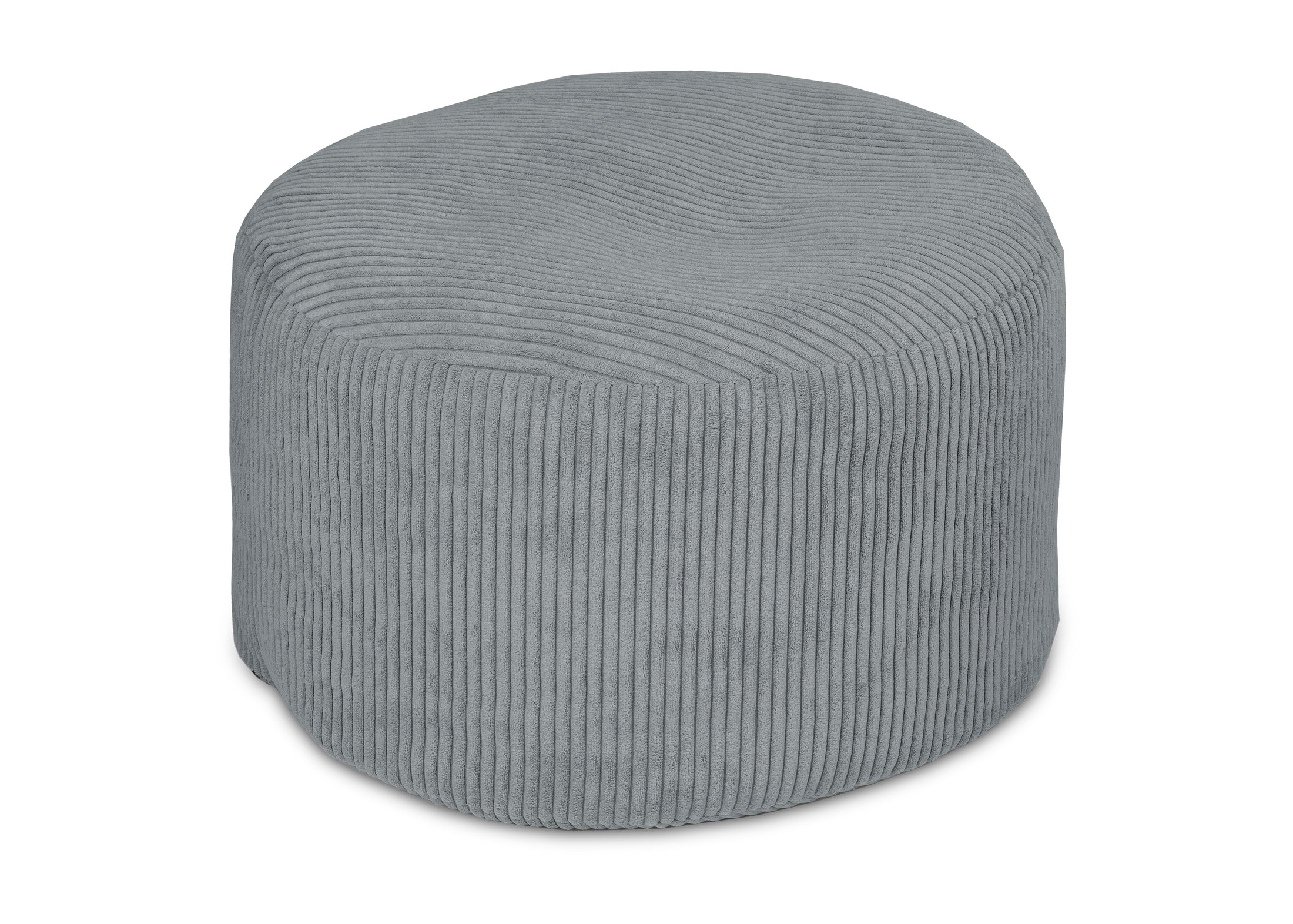 Round pouffe footrest