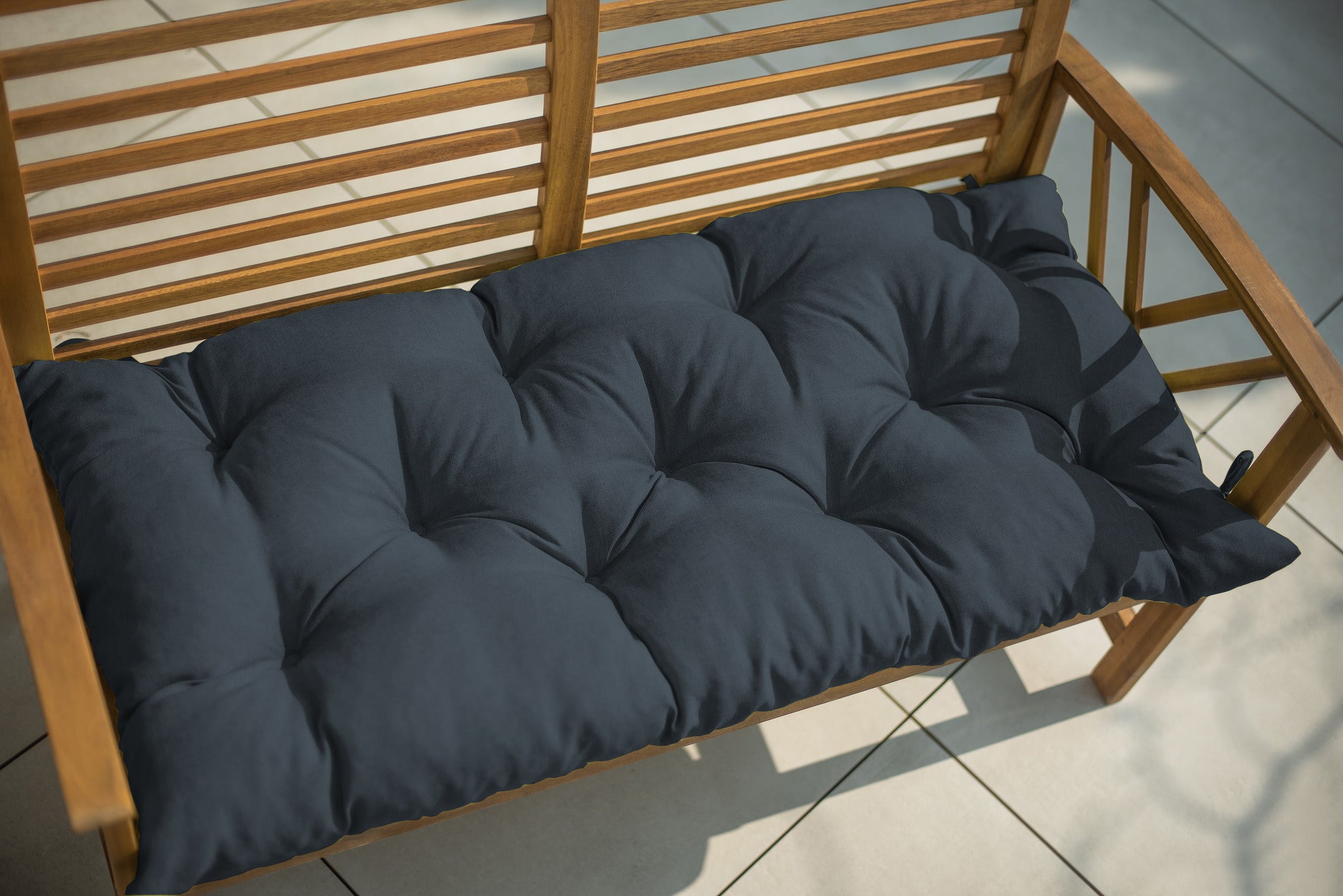 Quilted bench cushion - RELAX