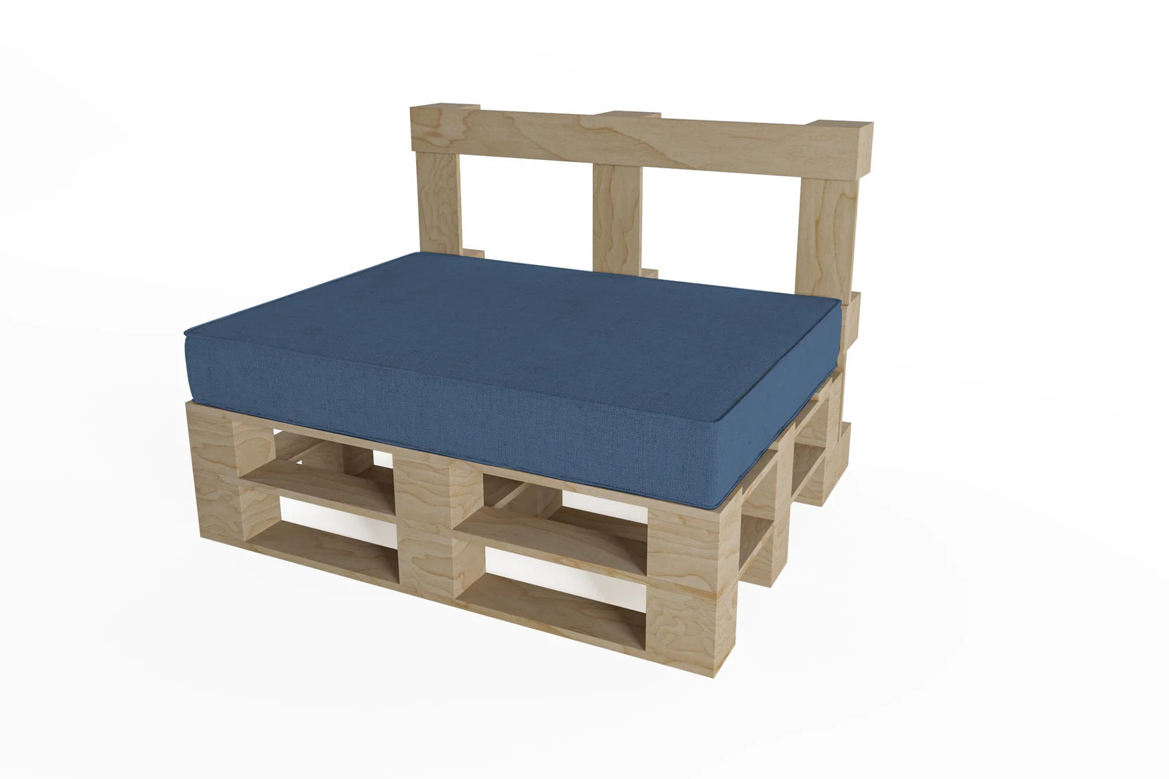 Classic garden cushions for EU pallet furniture