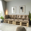 Load image into Gallery viewer, Garden cushions for EU pallet furniture -  OSLO
