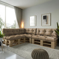 Load image into Gallery viewer, Garden cushions for EU pallet furniture -  OSLO
