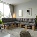 Load image into Gallery viewer, Garden cushions for EU pallet furniture -  OSLO
