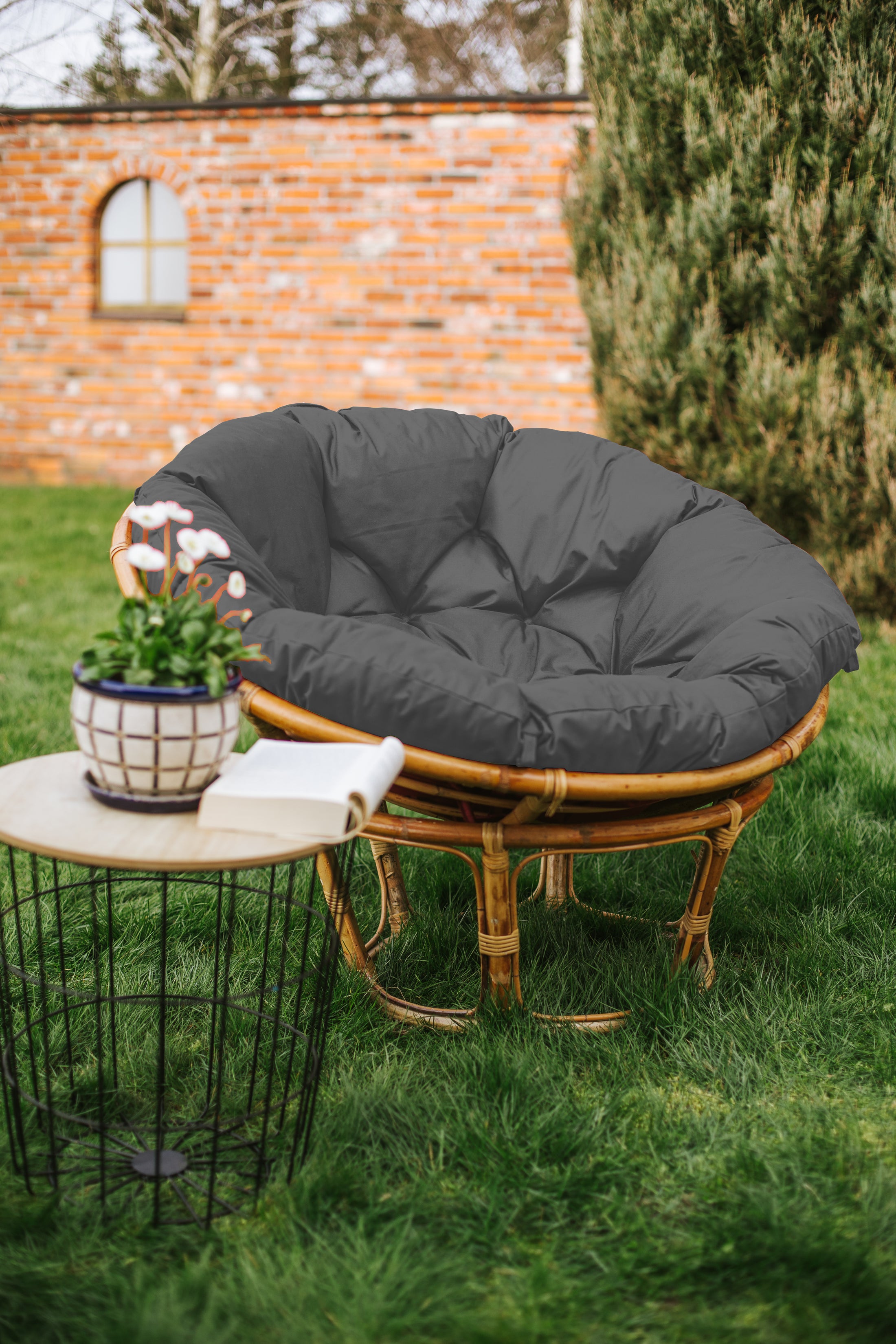 Round cushion for PAPASAN waterproof