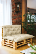 Load image into Gallery viewer, Pallet cushion - quilted
