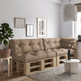 Load image into Gallery viewer, Garden cushions for EU pallet furniture OSLO - UV resistant
