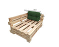 Load image into Gallery viewer, Garden cushions for EU pallet furniture OSLO - UV resistant
