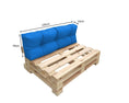 Load image into Gallery viewer, Garden cushions for EU pallet furniture OSLO - UV resistant
