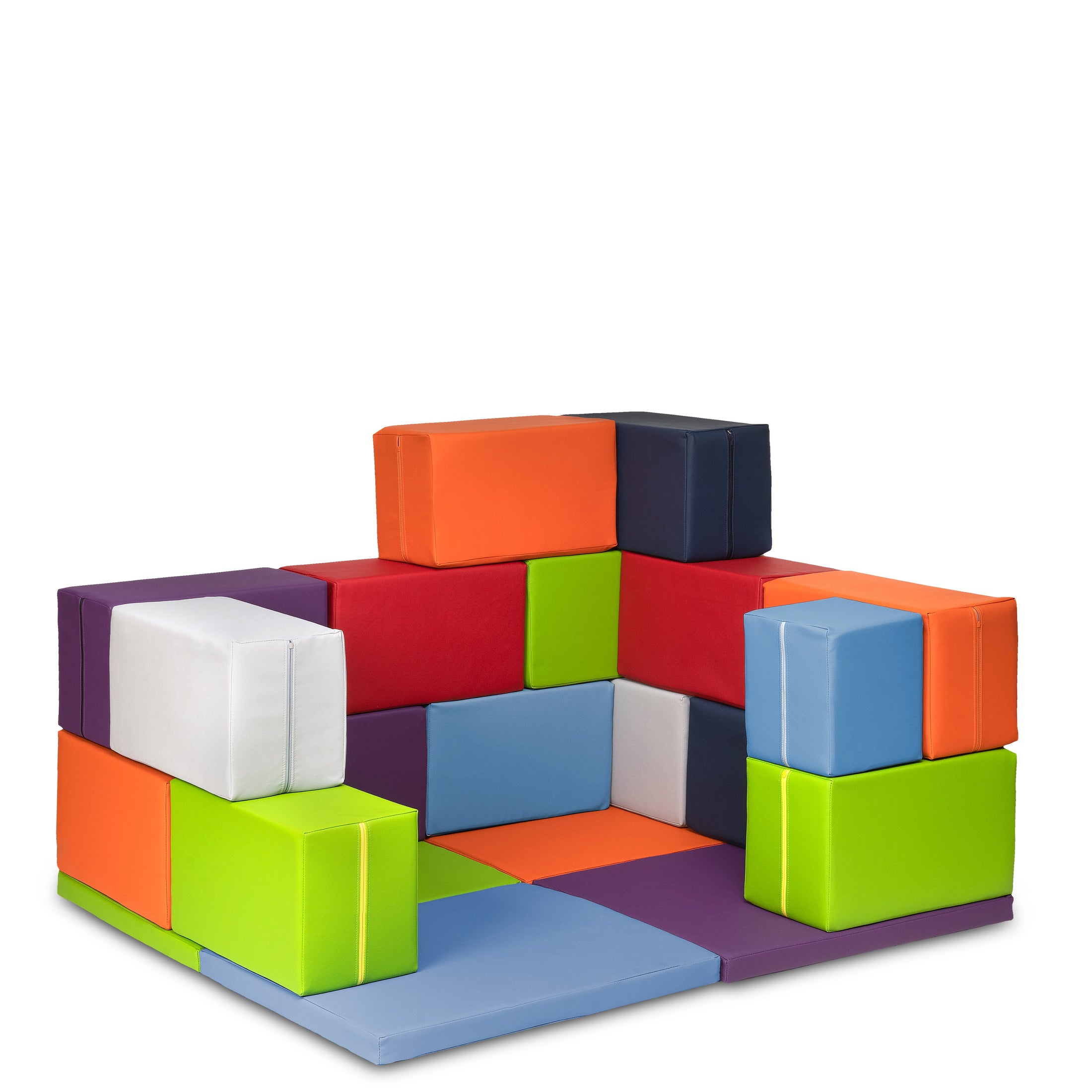 Foam blocks house